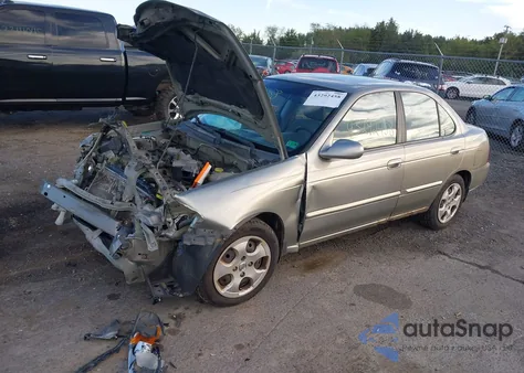 2004 Nissan Sentra 1.8S from USA, damaged, VIN 3N1CB51D14L889991